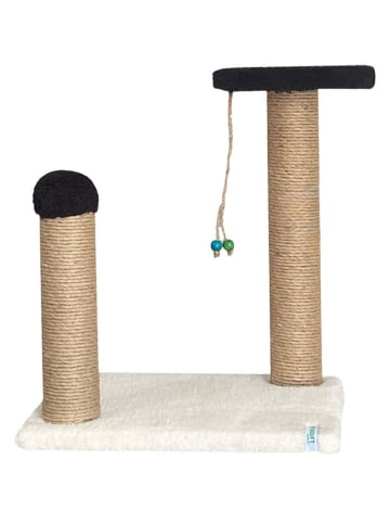 Paws&Whiskers Kratzbaum ''Liza'' in Schwarz - (B)35 x (H)44 x (T)28 cm