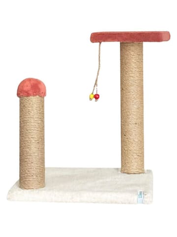 Paws&Whiskers Kratzbaum ''Liza'' in Rosa - (B)35 x (H)44 x (T)28 cm