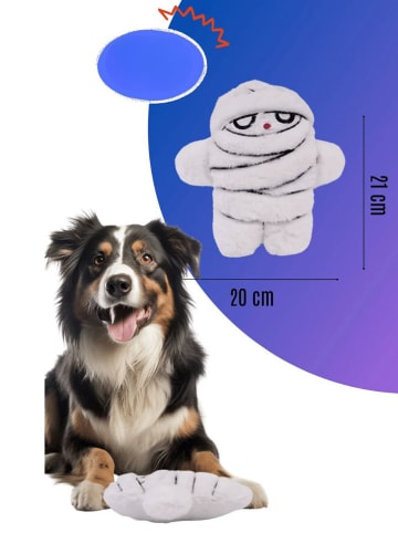 Paws&Whiskers Hundespielzeug in Creme - (L)21 x (B)20 cm