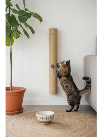 Paws&Whiskers Kratzstamm ''Malta'' in Hellbraun - (L)53 cm in Beige - (L)53 cm