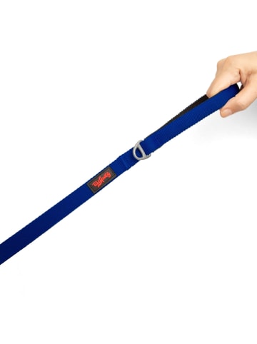 Paws&Whiskers Hondenlijn "Match Middle" blauw - (L)130 cm