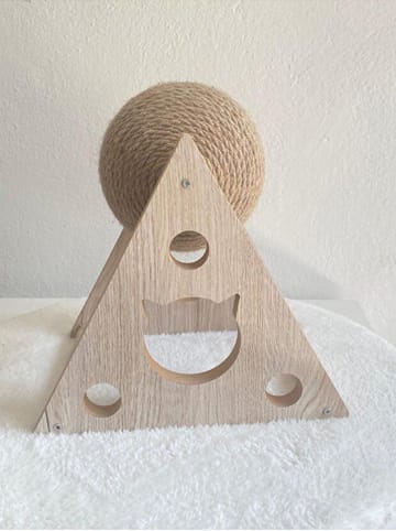 Paws&Whiskers Kattenspeelgoed beige - (B)27 x (H)27 x (D)21 cm