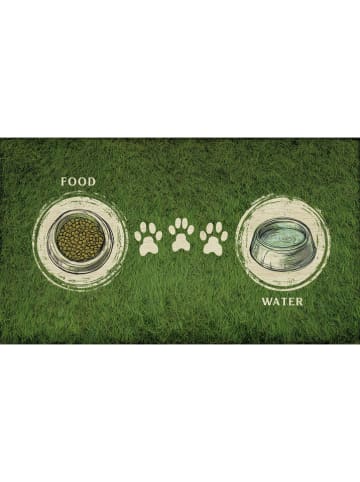 Paws&Whiskers Voerbakmat groen - (L)40 x (B)70 cm