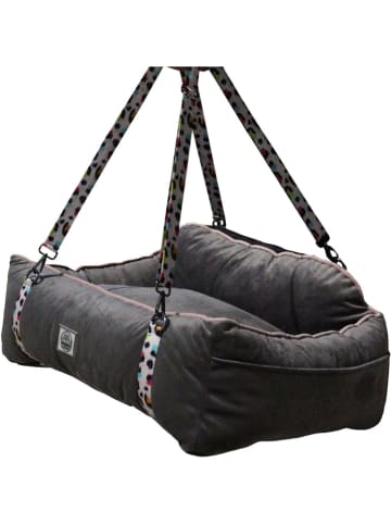 Paws&Whiskers Dierenreisbed antraciet