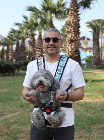 Paws&Whiskers Dierendrager zwart/meerkleurig