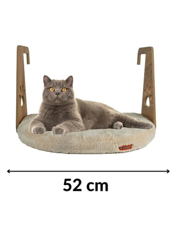 Paws&Whiskers Katzenbett in Beige - (L)35 x (B)52 cm