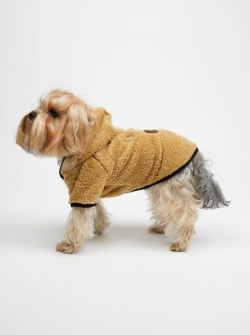 Paws&Whiskers Hundehoodie in Hellbraun