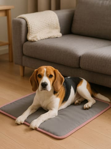 Paws&Whiskers Thermo-Liegematte in Grau