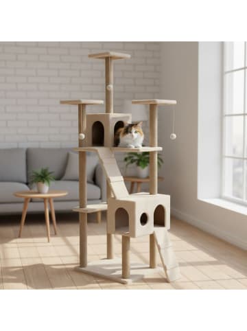 Paws&Whiskers Krabpaal "Verona" beige - (B)45 x (H)172 x (D)60 cm