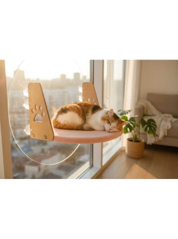 Paws&Whiskers Katzenbett in Rosa