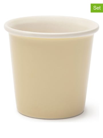 Trendy Kitchen by EXCÉLSA 6-delige set: koffiebekers "Trendy" crème - 90 ml