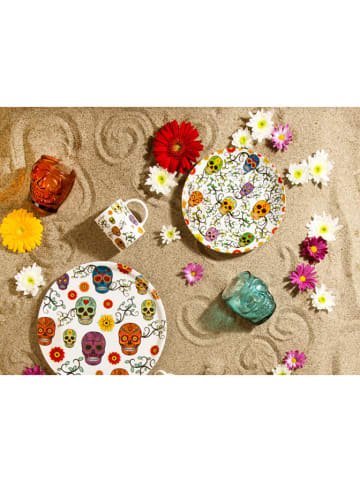 Trendy Kitchen by EXCÉLSA Kubki (4 szt.) "Calavera" ze wzorem - 300 ml