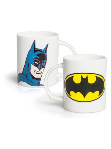 Trendy Kitchen by EXCÉLSA Kubek "Supereroi" w kolorze białym ze wzorem - 300 ml