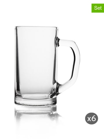 Trendy Kitchen by EXCÉLSA Kufle (6 szt.) "Amburgo" - 490 ml