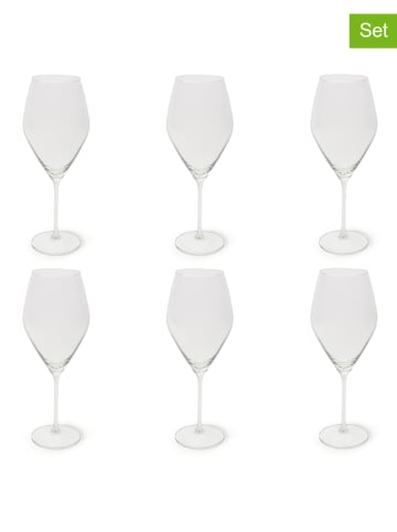 Trendy Kitchen by EXCÉLSA 6er-Set: Weingläser "Asti" in Transparent - 590 ml