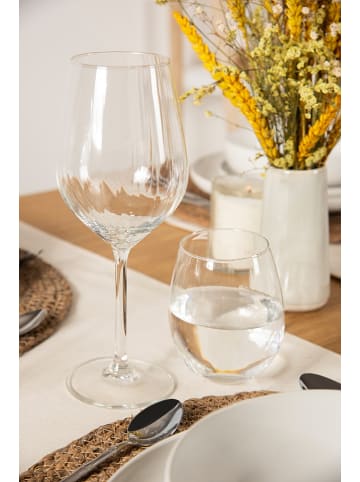 Trendy Kitchen by EXCÉLSA 6-delige set: glazen "Alba" transparant - 440 ml