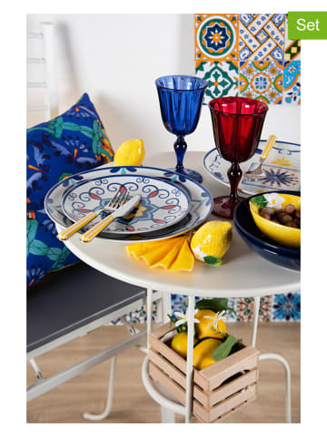 Trendy Kitchen by EXCÉLSA 6er-Set: Trinkbecher in Blau - 250 ml