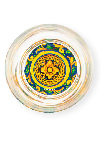 Trendy Kitchen by EXCÉLSA 6er-Set: Gläser "Trinacria" in Bunt - 340 ml