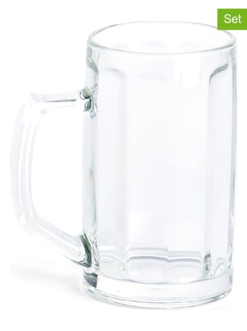 Trendy Kitchen by EXCÉLSA 6-delige set: bierglazen - 500 ml
