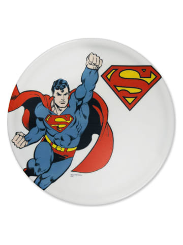 Trendy Kitchen by EXCÉLSA 6er-Set: Pizzateller "Supereroi" in Blau/ Gelb/ Rot - Ø 30,5 cm 