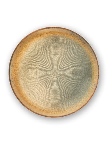 Trendy Kitchen by EXCÉLSA Talerze głębokie (6 szt.) "Demetra" w kolorze biało-beżowym - Ø 18 cm