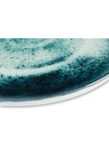 Trendy Kitchen by EXCÉLSA Talerze głębokie (6 szt.) "Atena" w kolorze turkusowym - Ø 18 cm