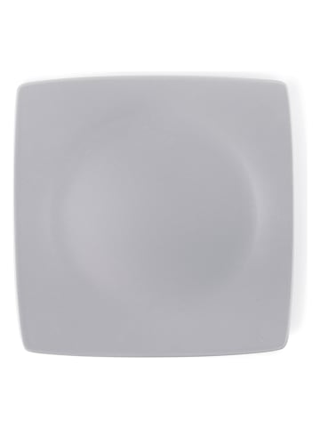 Trendy Kitchen by EXCÉLSA Talerze obiadowe (6 szt.) "Eclipse" w kolorze szarym - 25 x 25 cm