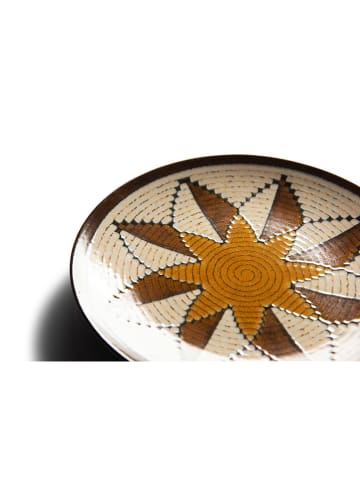 Trendy Kitchen by EXCÉLSA 12tlg. Tafelservice "Dakar" in Hellbraun/ Gelb