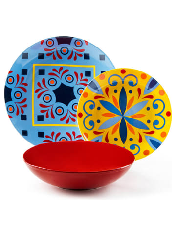 Trendy Kitchen by EXCÉLSA 18tlg. Tafelservice in Bunt