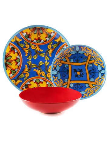 Trendy Kitchen by EXCÉLSA 18tlg. Tafelservice in Bunt