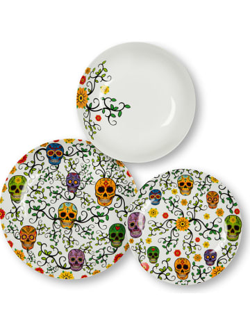 Trendy Kitchen by EXCÉLSA 18tlg. Tafelservice in Bunt