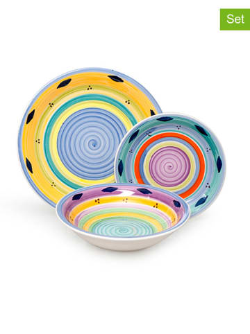 Trendy Kitchen by EXCÉLSA 18tlg. Tafelservice "Esprit" in Bunt