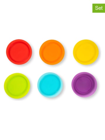 Trendy Kitchen by EXCÉLSA Talerzyki deserowe (6 szt.) w różnych kolorach - Ø 22 cm