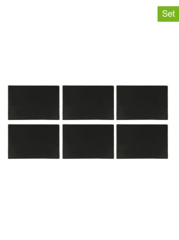 Trendy Kitchen by EXCÉLSA 6-delige set: placemats "Natural" meerkleurig - (L)30 x (B)20 cm