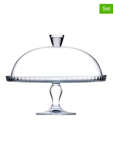 Trendy Kitchen by EXCÉLSA 2-delige serveerset - (H)26,2 x Ø 32,2 cm