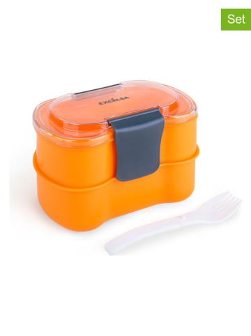 Trendy Kitchen by EXCÉLSA 2-częściowy zestaw "Lunch For One" w kolorze pomarańczowym