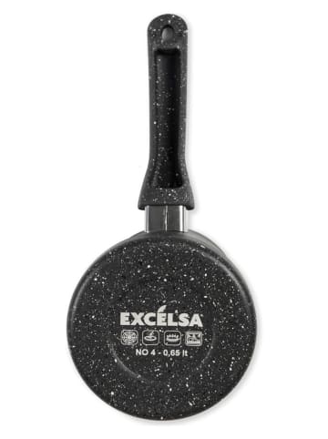 Trendy Kitchen by EXCÉLSA Melkpan "Briki" grijs - 500 ml