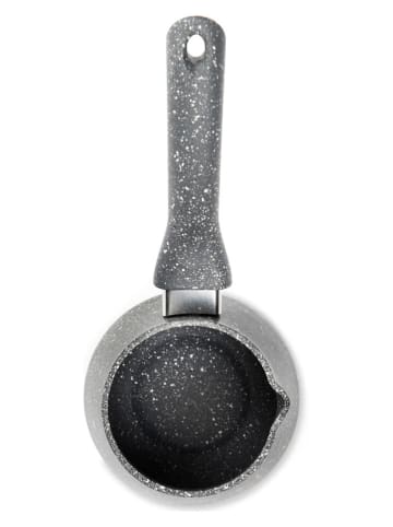 Trendy Kitchen by EXCÉLSA Garnek "Briki" w kolorze szarym na mleko - 350 ml