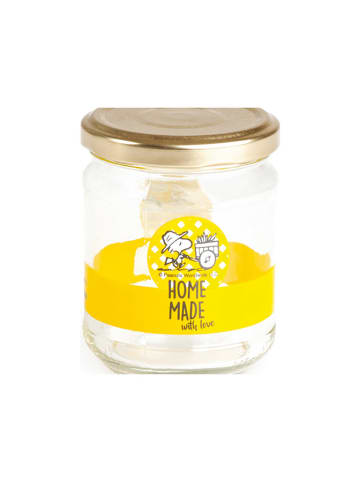 Trendy Kitchen by EXCÉLSA Słoik w kolorze żółtym - wys. 8,6 x Ø 6,6 cm