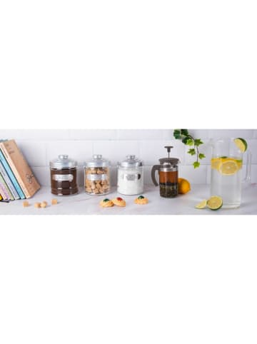 Trendy Kitchen by EXCÉLSA Cukierniczka "Chrome" w kolorze srebrnym - 650 ml