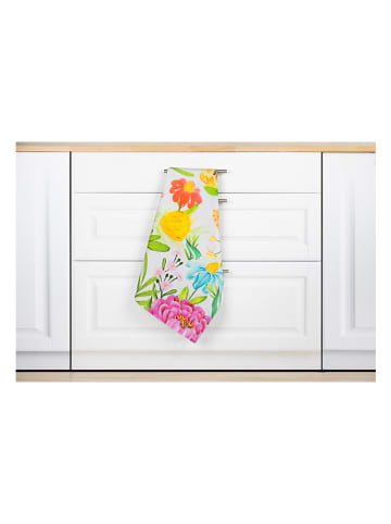 Trendy Kitchen by EXCÉLSA Theedoek "Bloomig" meerkleurig - (L)70 x (B)50 cm