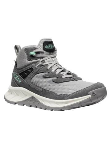 Keen Leder-Trekkingschuhe "Hightrail Mid" in Grau