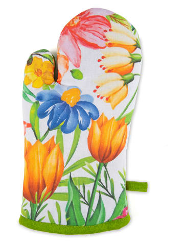 Trendy Kitchen by EXCÉLSA Ovenwant "Blooming" meerkleurig - (L)32 x (B)18 cm