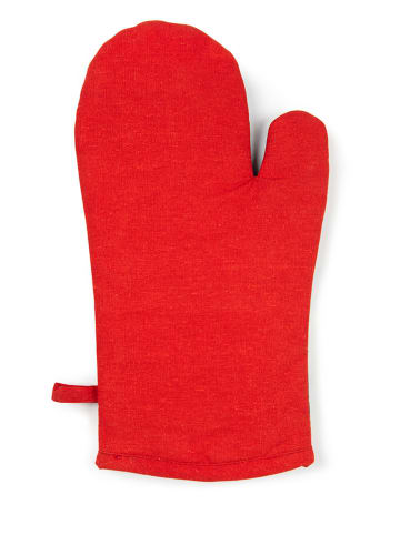 Trendy Kitchen by EXCÉLSA Ofenhandschuh "Mexican Flowers" in Bunt/ Rot - (L)32 x (B)18 cm