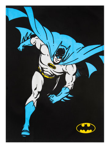 Trendy Kitchen by EXCÉLSA Theedoek "Supereroi" zwart/lichtblauw - (L)70 x (B)50 cm