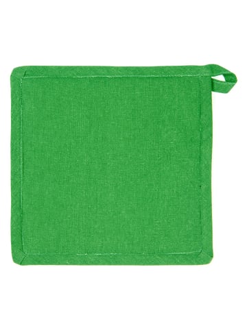 Trendy Kitchen by EXCÉLSA Pannenlap "Joker" zwart/groen - (L)20 x (B)20 cm