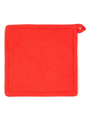 Trendy Kitchen by EXCÉLSA Topflappen "Supereroi" in Rot/ Hellblau - (L)20 x (B)20 cm