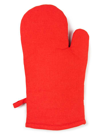 Trendy Kitchen by EXCÉLSA Ofenhandschuh "Supereroi" in Hellblau/ Rot - (L)32 x (B)18 cm