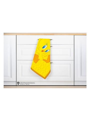 Trendy Kitchen by EXCÉLSA Theedoek "Looney Tunes Tweety" geel - (L)70 x (B)50 cm