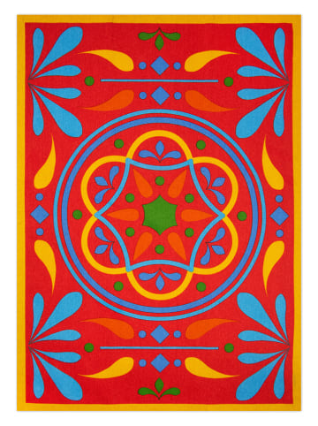 Trendy Kitchen by EXCÉLSA Theedoek "Puebla" rood - (L)70 x (B)50 cm